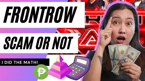 frontrow scam|Millionaire Reviews FRONTROW .